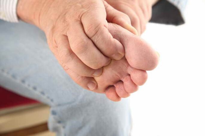 Mâncărime în picior cu osteocondroză toracică
