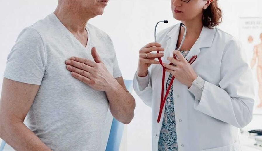 senzații de durere în inimă cu osteocondroză toracică