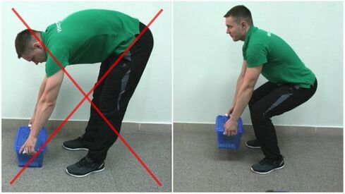 Cum să ridici greutăți corect pentru a preveni durerile de spate